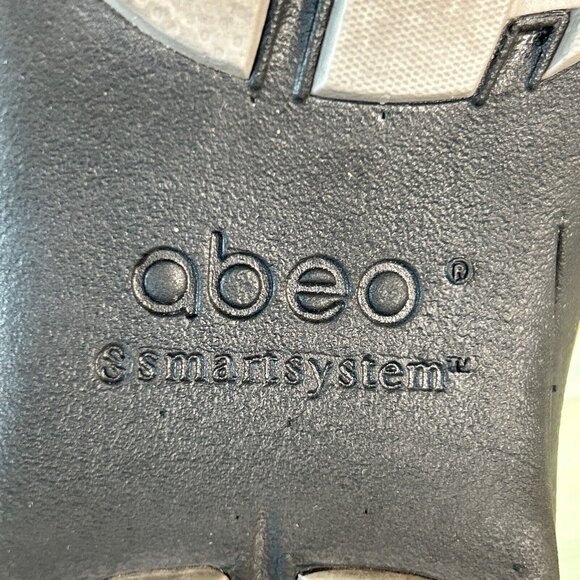 ABEO Smart System Loafer Shoe Womens Size 7.5 Brown Leather Round Toe Adjustable - Picture 8 of 13